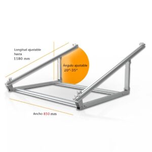 Soporte para paneles solares EASY AD Multi para suelo, pared y techo