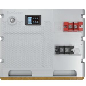 7,5kWh Batería LiFePO₄ Blue Carbon (7,68 kWh / 24V / 300Ah)