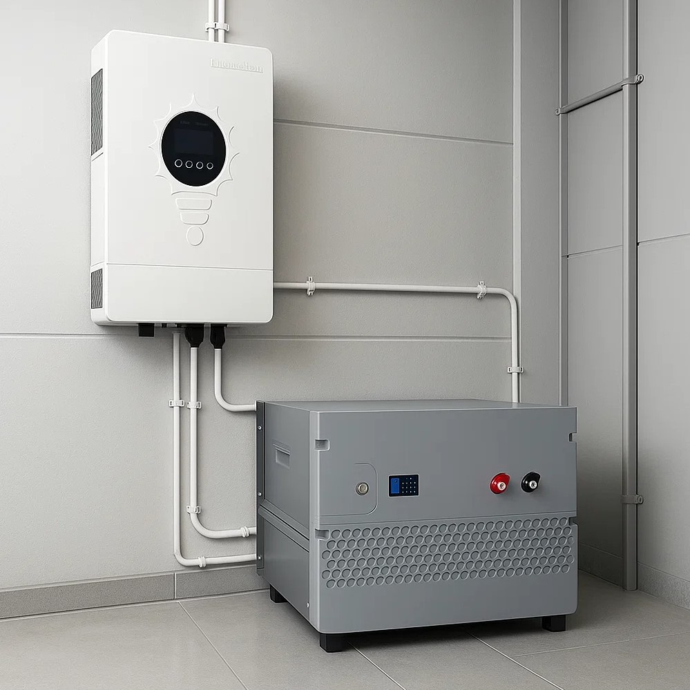 Sistema Solar Autónomo 15,36 kWh – Batería LiFePO₄ + 6 kW Inversor MPPT - Imagen 3